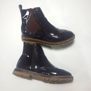 ZARA Burgundy/Red Ankle Boots Size 38/7.5-8US